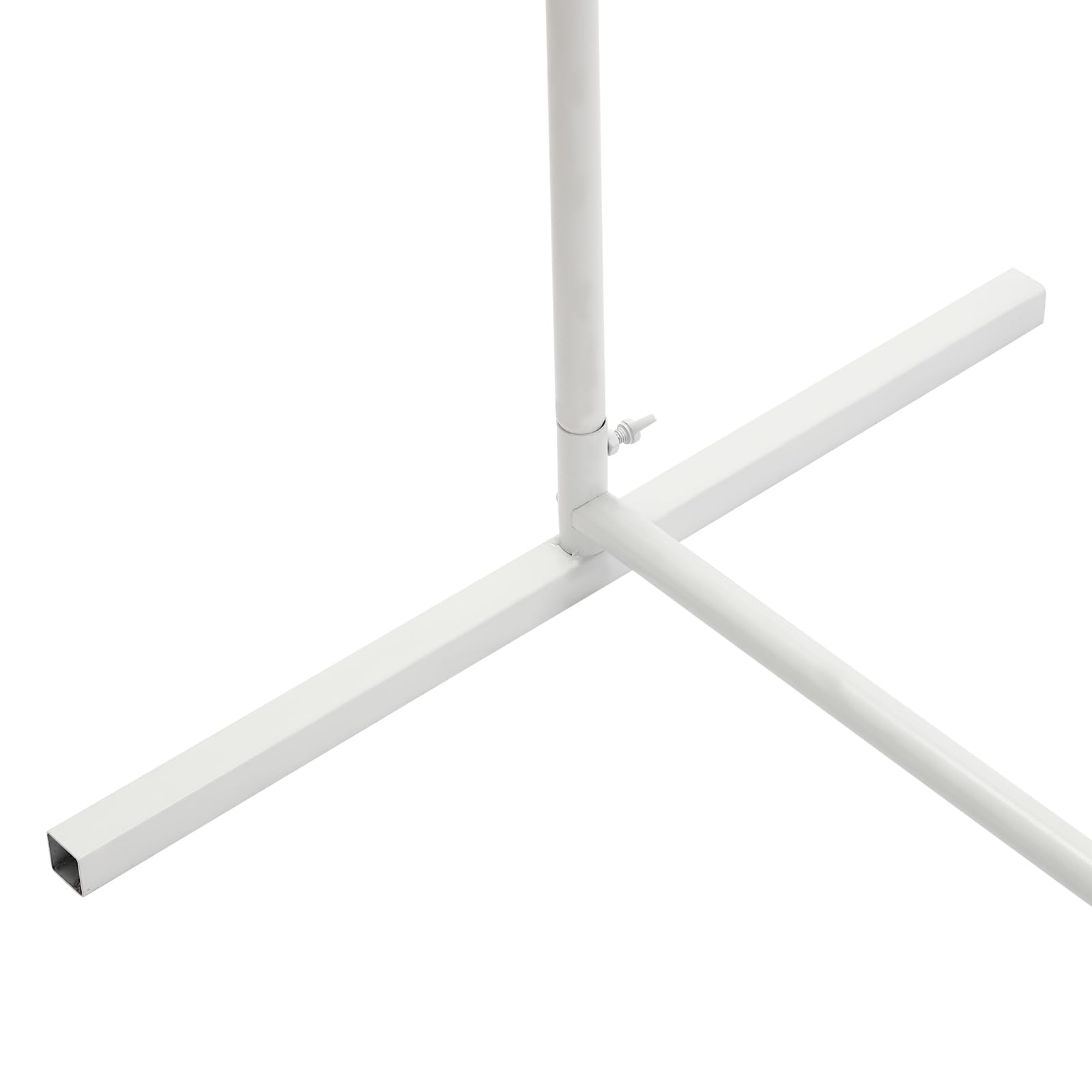 Supporto per archi nuziali con copertura in tessuto, 1,2 m x 1,8 m, kit di copertura per arco di nozze, supporto con base per matrimoni, feste di compleanno, baby shower, decorazione (bianco)