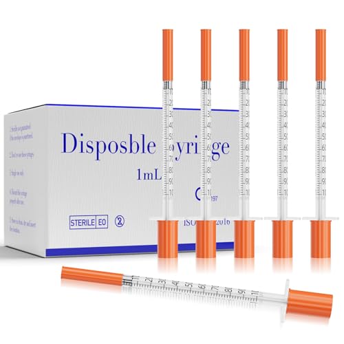 Seringues jetables 1 ml pour résoudre vos problèmes de micro-dosage de liquides visqueux