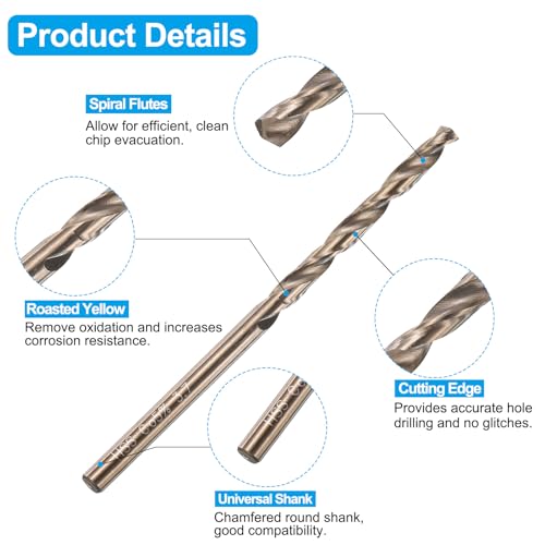 Taraud métrique M4,5 et foret de 3,7 mm HSS pour filetage de métal et taraudage manuel