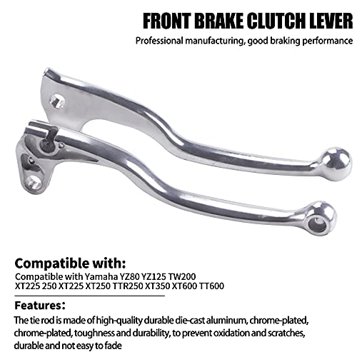 image for CNCMOTOK Front Brake Clutch Levers Compatible with Yamaha YZ80 YZ125 T