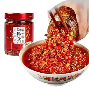 Hunan Special Chili Sauce,Hot Sauce 240g/can Crispy Spicy Gongcai,Seasonings,Mala Latiao,Pickled Vegetables,Dipping Sauce,Side Dishes,Delicious Chinese Snack Gifts Chili sauce,1can