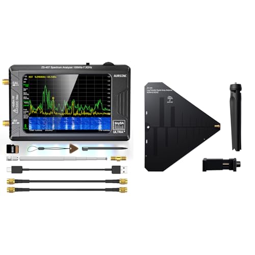 Image of AURSINC Tinysa Ultra+ ZS407 7.3GHz with ZA-048 LDPA Antenna,