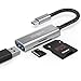 Produktbild USB Typ-C SD/Micro SD/TF Kartenleser, VOGEK USB-C zu USB 3.0 Adapter HUB Kartenlesegerät für MacBook Pro, Chromebook Pixel Samsung S8 S9 Plus, Oneplus 5T, Huawei P20 / Pro