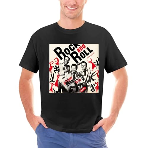 Photo de wowoAOreww T-Shirt-Tear-It-Up-Johnny-Burnette-Trio-50s