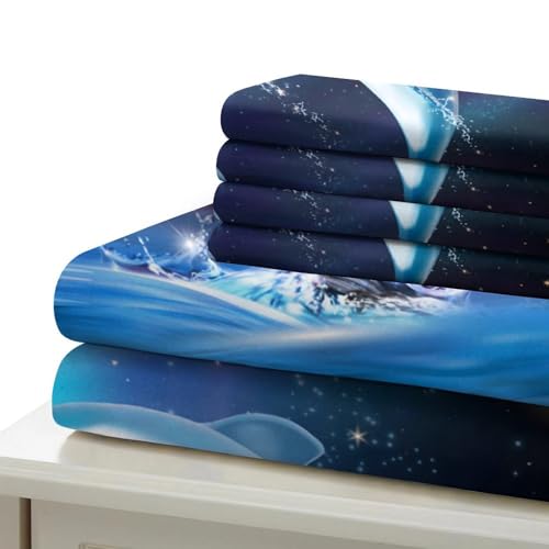 Housse de couette disco impression 3D premium King en microfibre douce - 7
