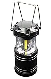 Portable Collapsible Outdoor COB Camping Lantern - Military Tough Light LED COB Tactical Lantern - Ultra Bright & Portable - for Hiking Camping Home Power Outages or Other Emergencies - New
