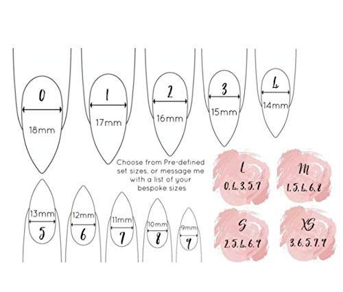 Blufly 24Pcs Glossy Ombre Shimmer Press On Nails Stiletto Aurora Pink Fake Nails Geometric Crystal Art Acrylic Ballerina False Nails Tips For Women And Girls (Gradient Pink) #TOP4