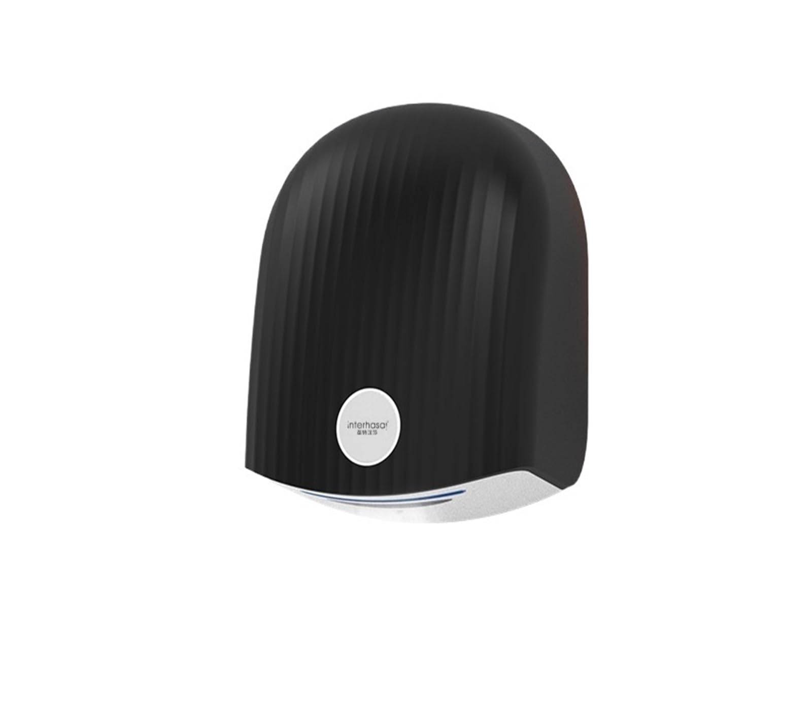 Suszarka do rąk, Automatyczna suszarka do rąk Gorący, zimny, szybki wiatr, Indukcyjne suszarki do rąk o mocy 1200 W do komercyjnych toalet łazienkowych,do toalet(Black hand dryer)