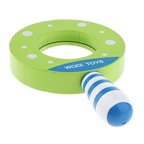 F Fityle Kids Magnifying Glass, Magnifier for Toddlers Boys Girls Biology Insect Nature Science Observing Toy - Green, 12 x 7.5 x 1.5cm