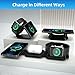 COSOOS 3in1 Magnetic Wireless Charger for iPhone 16 Pro Max,16 Pro,16,15,14,13,12,iWatch, Airpods 4,3,Pro, Foldable Travel Wireless Charging Station for Apple Device,Carry Case & Fast Adapter Included