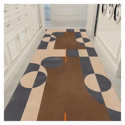 Tapis de couloir lavable avec support technique antidérapant - 2