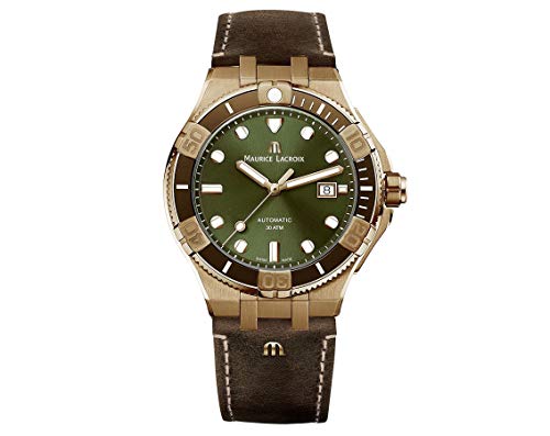 Maurice Lacroix Aikon Automatic 42 Mm Bronze Strap Package - Blue sunbrushed4