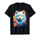 Idée de cadeau pour tous les fans de samoyèdes ! Tu aimes les chiens ? Design amusant pour tous les propriétaires de chiens. Porte ce design lors de ta prochaine promenade !