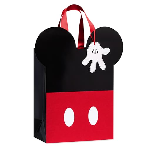 Papyrus 13 Large Disney Gift Bag (Mickey Mouse Ears) for Birthdays Weddings Anniversaries and All Occasions (1 Bag)