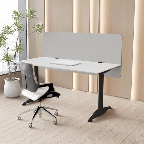 MORDEER 47.2' Privacy Desk Divider Panel, Acoustic...