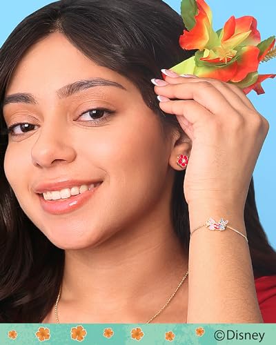 Disney BF00725YRUL.NJ Womens Stitch And Angel Heart Lariat Bracelet thumb #2