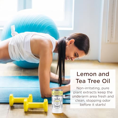 Lavanila Aluminum Free Natural Deodorant for Girls, Vanilla Grapefruit + Sport Luxe (2oz Each) - The Healthy Deodorant - Solid Stick, Vegan