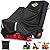 Heavy Snow Blower Cover, 600D Snowblower Covers Oxford Cloth, Universal Sized Snow Thrower Cover Outdoors Fit for EGO, Ariens, Honda & Most Stage or Two Stage Gas Snow Blowers Storage | Waterproof