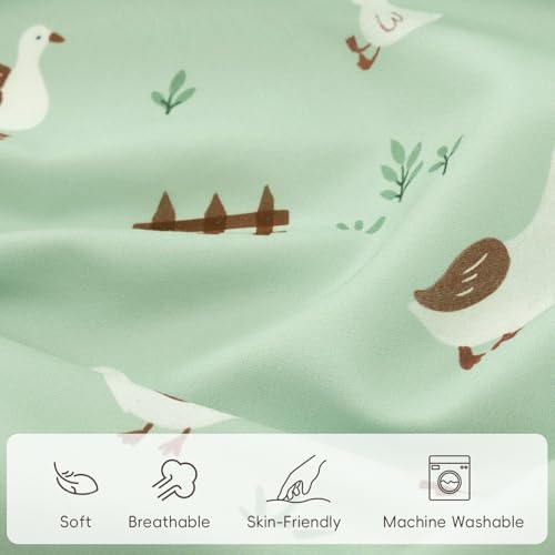 Image of david's kids 3 Pack Mini Crib Sheets, Soft Breathable Premium Pack N Play Sheets for Baby Boys Girls Neutral, Playard and Mini Crib Mattresses, Farm