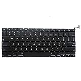 fqparts-cd Laptop Tastatur für Apple MC375 Schwarz Amerikanische Version