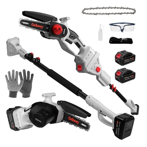 Gekeey 2-in-1 Electric Pole Saw