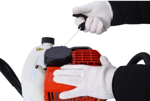 【LuckyNote】V-Type 52CC 2 Stroke Gas Post Hole Digger One Man Auger Machine Plant Soil Digging Fence withHole Digger Replacement Auger Bits (L6"+L10"+L12" DRILL BITS) be shipped in two separate parcels