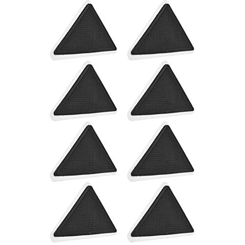 Fita de Tapete Almofada Triangular Remendo Fixador de Borracha Adesivos Fixos para Tapete Doméstico