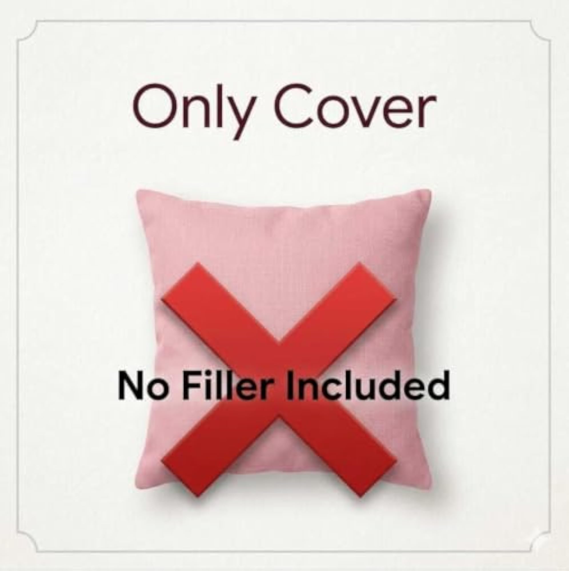 Bolster Cover Set of 2, Decorative Pillow Covers