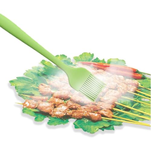 Silicone Cooking Kitchen Utensil Set, Spatula Brushes Baked Goods Oil Brush Whisk Slotted Turner - Image 2