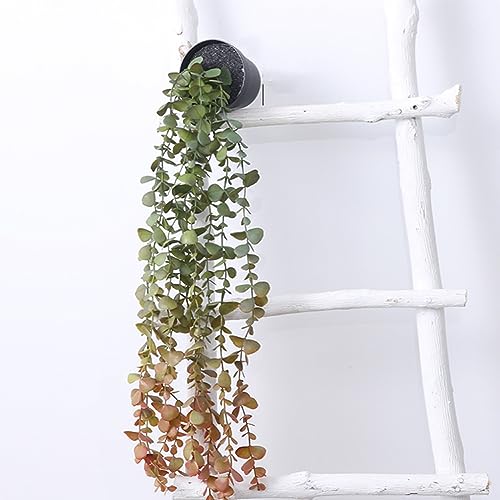 Piante Finte da Interno in Vaso, 2PCS Edera Finta