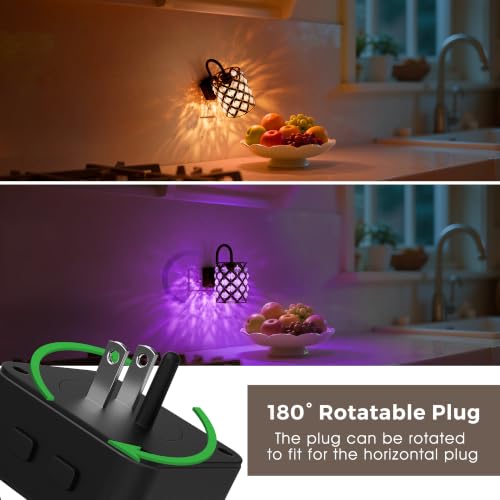 Image of L LOHAS LED Night Light, Plug in Night Light with Dusk to Dawn Sensor