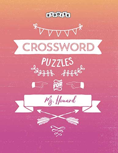 Crosswords for Ms. Howard