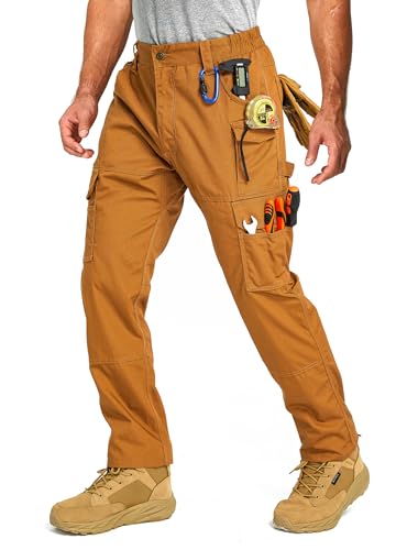 Wantdo Men's Tactical Cargo Work Pants
