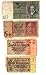 1937 Germany Full Set of banknotes from WW2 era 1-100 Reichsmark