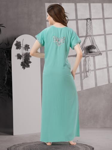 Image of Soulemo Women's Solid Alpine Nighty 1749