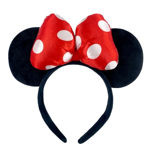 ZADAWERK® Diadema - Mini Mouse - adultos (rojo, adultos)