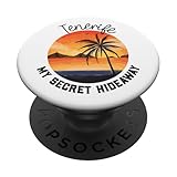 Lugar secreto de Tenerife PopSockets PopGrip Adhesivo