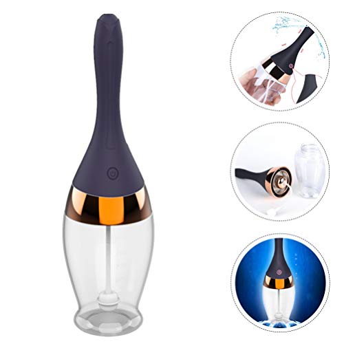 ARTIBETTER Lâmpada Enema Elétrica Recarregável Enema Ducha Anti Refluxo Limpador Anal de Limpeza Vag