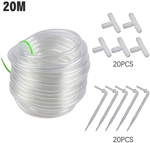 Wmchiwan Transparent Pvc Automatic Watering Device Accessories, Superfine Water Pipe For Plant Waterer, For Outdoor Indoor Plants Watering System