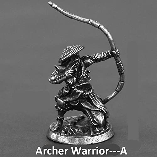 Muñeco Samurai de Aleación Modelo Mini Guerrero Japonés miniatura 3