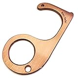 FURENAI (フレナイ) ドアオープナー 純銅 日本製 銅 99.9% 高級ヘアライン仕上げ プレス製造 非接触 抗菌 コロナ対策 アシストフック FURENAI (フレナイ) ドアオープナー 純銅 日本製 銅 99.9% 高級ヘアライン仕上げ プレス製造 非接触 抗菌 コロナ対策 アシストフック