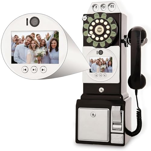 Telefon, księga gości wideo, urządzenie do nagrywania 1080p do rejestrowania wspomnień, idealne na wesela, wieczór panieński, urodziny i ukończenie szkoły
