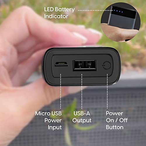 image for TALK WORKS Portable Charger - Fast Charging Power Bank Compatible with