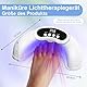 Nail Fungus Laser Device with Adjustable Sessions of 3,5,10 Minutes, Treatment of Multiple Toes and Comfortable Feet, 8 Pieces 905 nm Infrared Light, 22 Pieces 470 nm Blue