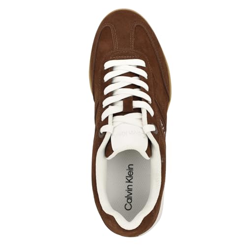 Calvin Klein Women's Hendrea Dark Brown Suede 6 Medium - image 5