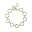 Circles Chain Link Bracelet