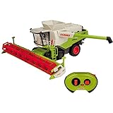  RC Claas Mähdrescher Lexion 780 Maßstab 1:20 Länge 46 cm Funkfernsteuerung Volle Fahrfunktion Lenkfunktion Hecklicht Frontlicht Bauernhof Landwirtschaft Spielzeug Fahrzeug Kinder Mähwerk Gummireifen