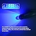 3 Colors Teeth Whitening Machine LED Light, Mobile 36W Dental Teeth Whitening Lamp Bleaching, Blue/Red/Purple Tooth Whitener Cold Light with Remote Control - 110V