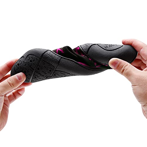 Sapatilha Aquática Tênis Híbrido Corrida Trilha Bike VL000 Cor:Preto-Rosa;Tamanho:39