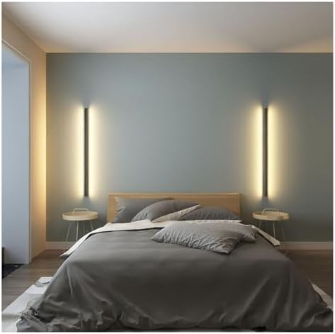 Minimalist 150cm Long LED Wall Lamp – Modern Aluminum Light for Living Room & Bedside – Sleek Design, Perfect for Home Decor (Bulb Not Included)